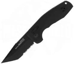 SOG TAC Auto Compact Tanto Serrated