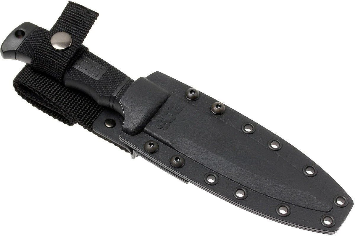 SOG SEAL PUP ELITE - KYDEX SHEATH - BLACK TINI, PARTIALLY SERRATED SOG-E37T-K 6 SOG SEAL PUP ELITE - KYDEX SHEATH - BLACK TINI, PARTIALLY SERRATED SOG-E37T-K – Bild 6