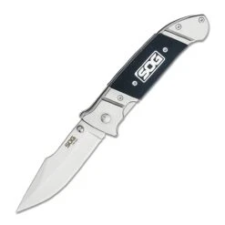 SOG FIELDER - Stainless Steel Blade, Black G10 Handle SOG-FF38-CP