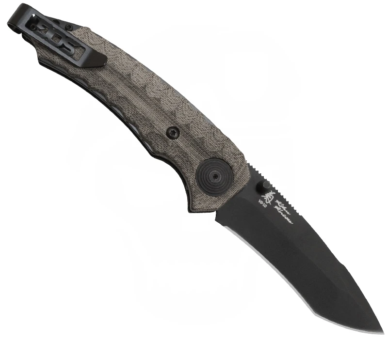 SOG Kiku Black/Micarta 2 SOG Kiku Black/Micarta – Bild 2