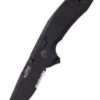 SOG Taschenmesser SOG-TAC XR Blackout, Teil-Wellenschliff