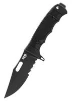 SOG Taschenmesser Seal FX - Clip Point, Teilwellenschliff, SOG