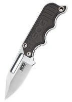 SOG Feststehendes Messer Instinct Mini, Satiniert, SOG