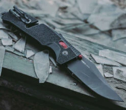 SOG Trident AT Clip-Point Black & Red -SOG Store trident at black red life 1280x1280